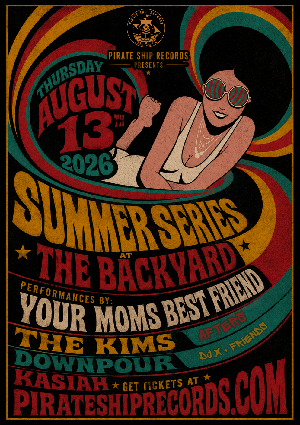 Summer Series — August 13 flier