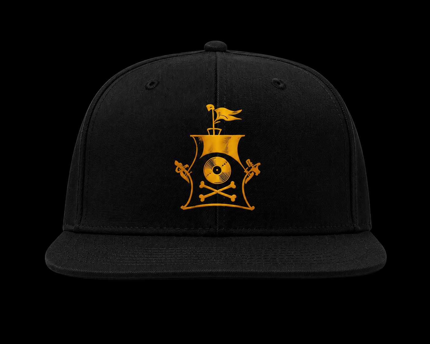 PSR Cap — Black / Gold