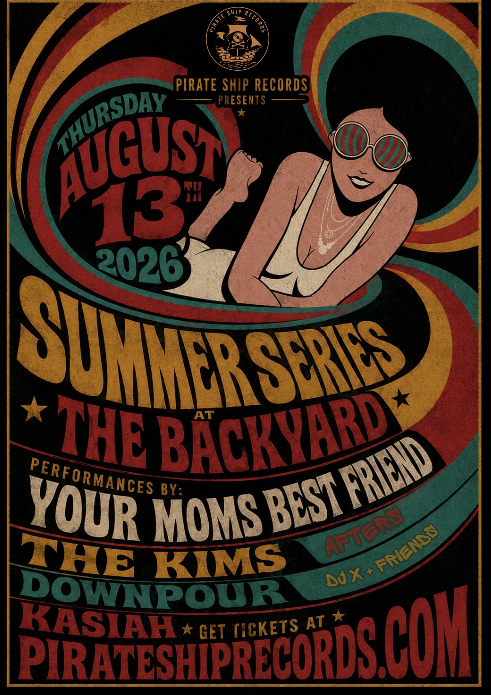 Summer Series — August 13 flier