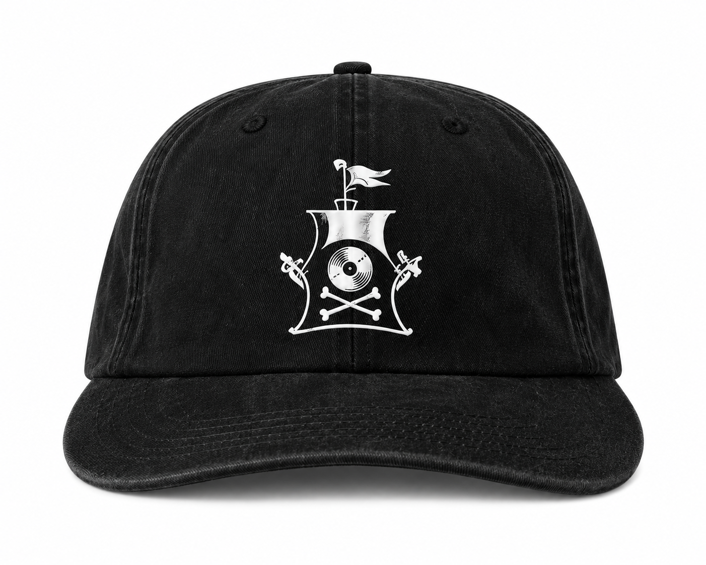 PSR Cap — Black / White